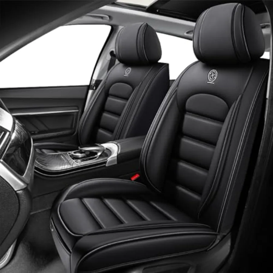 أغطية مقاعد السيارة العالمية لسيارة إنفينيتي Q50 الهجين 20142018 أغطية مقاعد مريحة ومضادة للانزلاق حماية مقعد جلدي مقاوم للماء