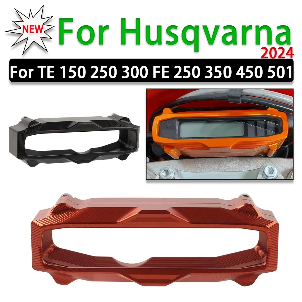 

For Husqvarna TE FE 150 250 300 350 450 501 TE300i TE250 FE350 2024 Motorcycle Odometer Meter Cover Protection Speedometer Guard