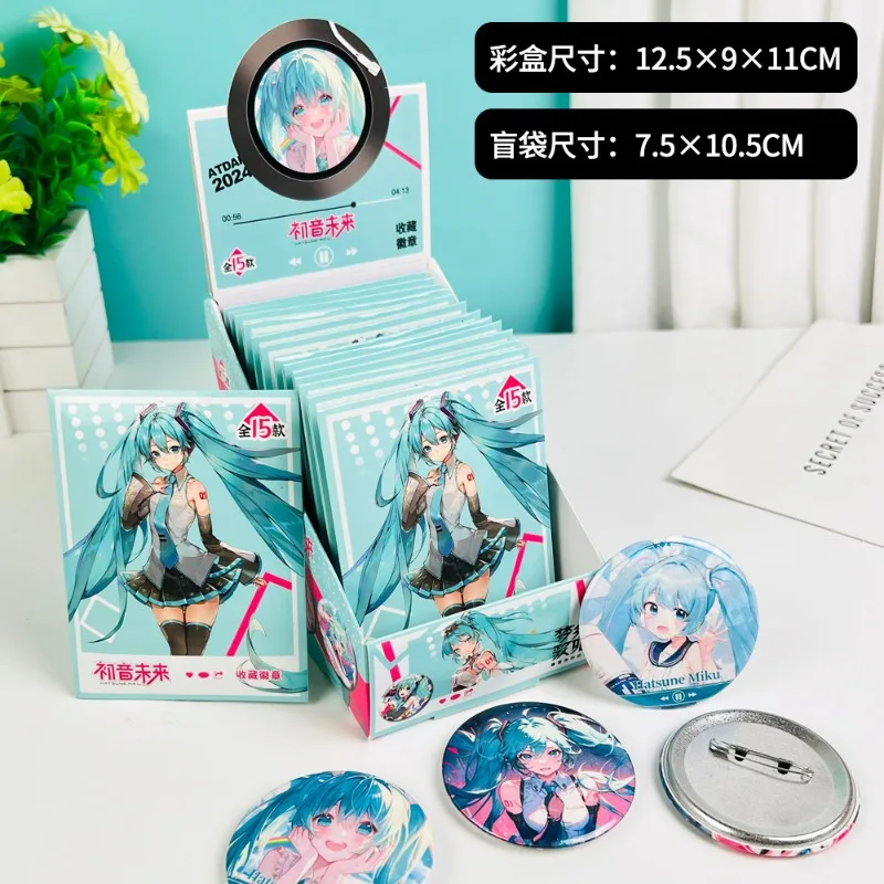 Hatsune Miku Badge, a souvenir of the girl\'s badge from the anime around Fan Gu Er Yuan.