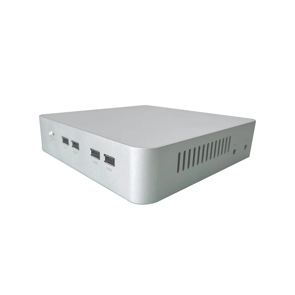 Fanless Mini PC low power portable personal micro compute All in One desktop computer portable HD+MI+COM Dustproof Industrial PC