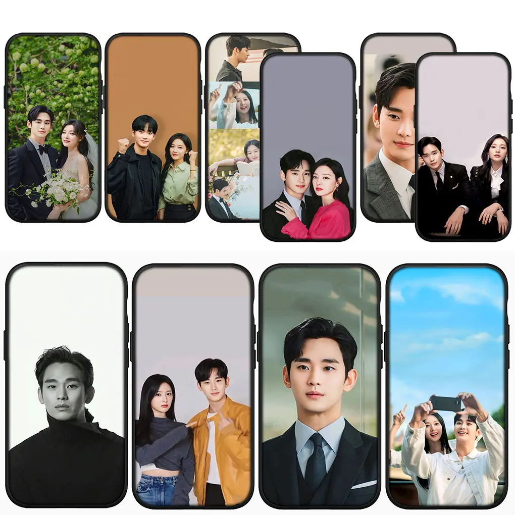 Kim Ji Won Queen Of Tears Soo Hyun Cover Phone Case for Apple iPhone 15 14 13 12 Mini 11 Pro X XR XS Max 7 8 Plus + 15+ Casing