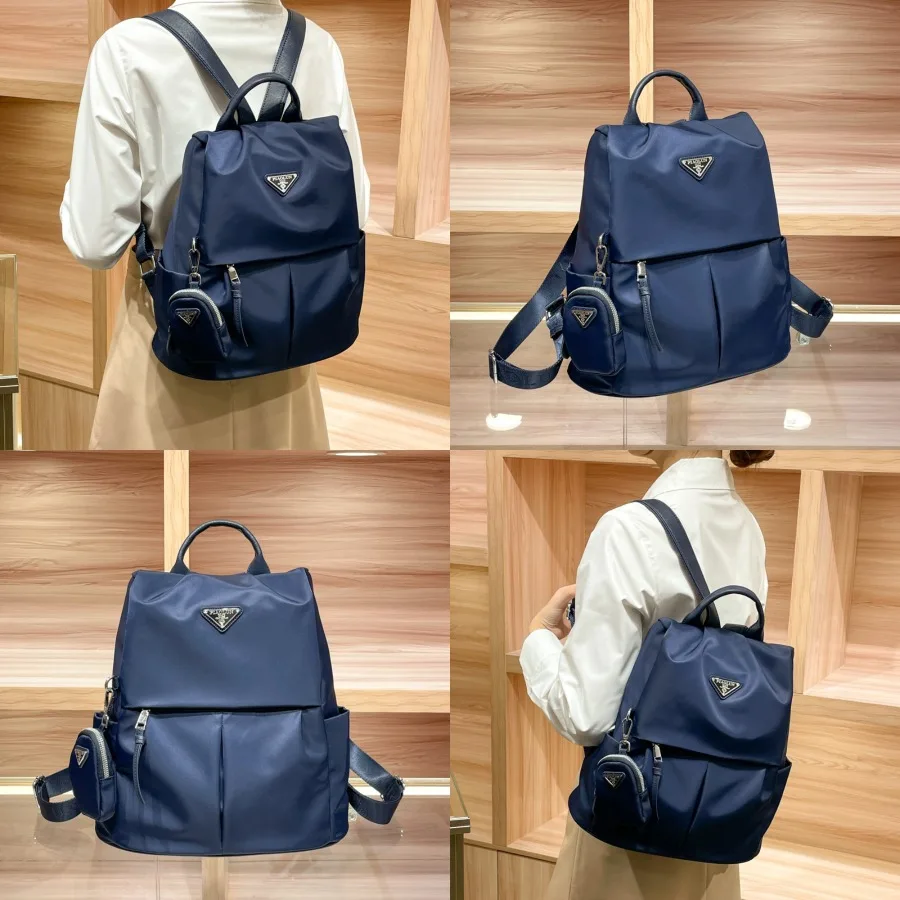 

【New style】Oxford cloth backpack for women 2026 new fashion large-capacity backpack for women outdoors travel lightweight schoo