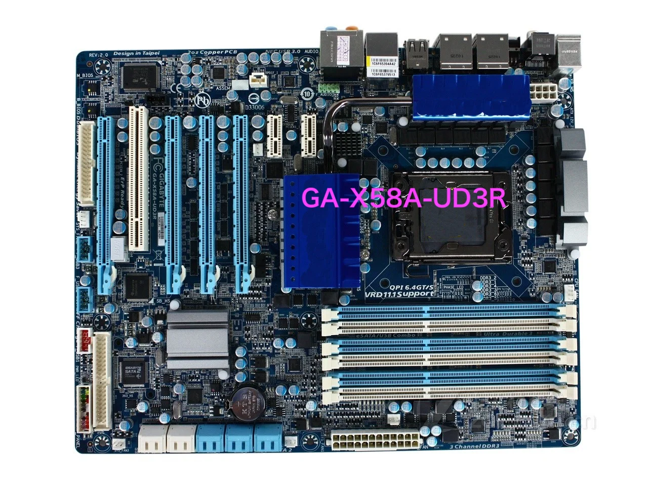 

Suitable For Gigabyte GA-X58A-UD3R motherboard USB 3.0 LGA 1366 DDR3 X58 Mainboard 100% tested fully work