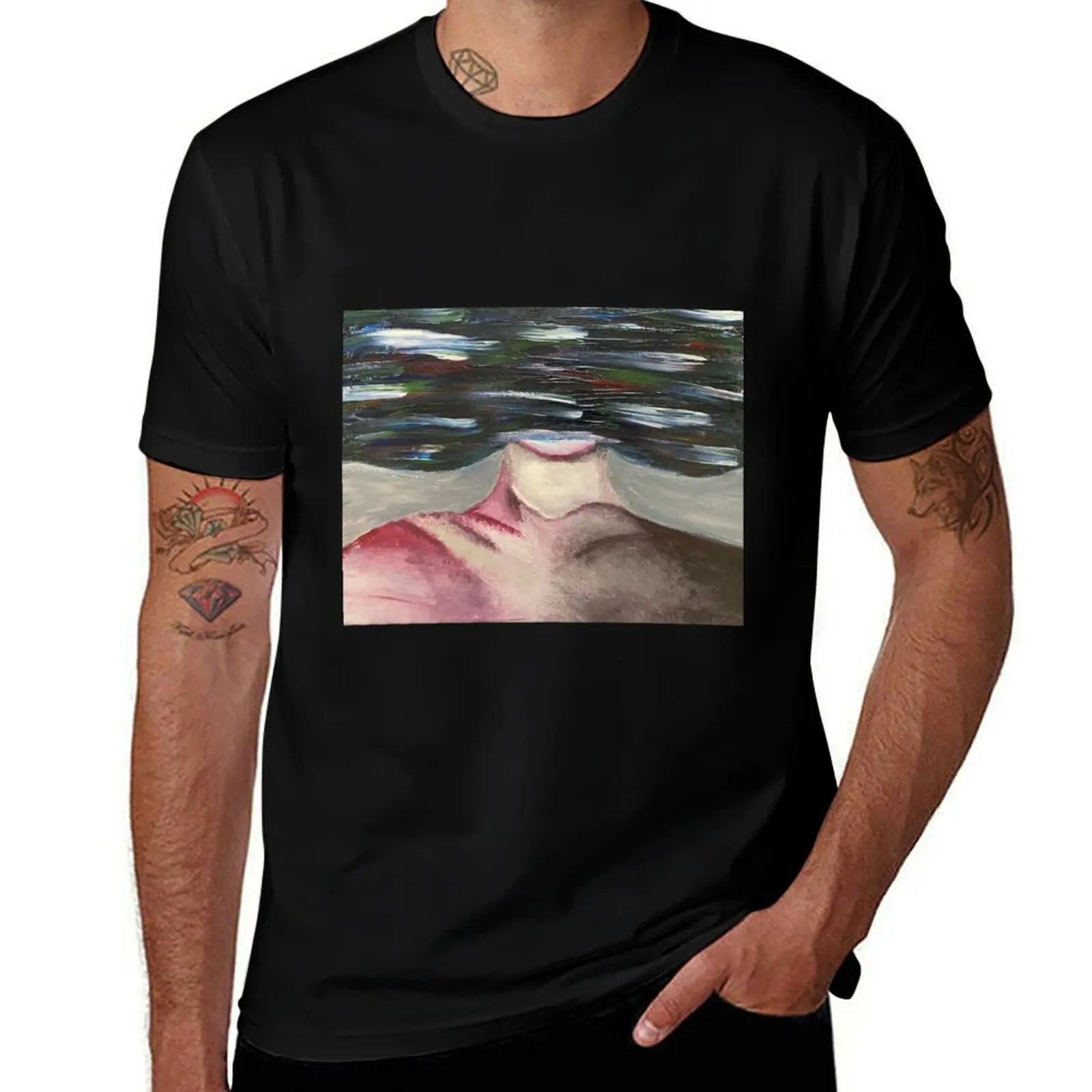 Dissociation T-Shirt Large Size Soft Cotton T-Shirt