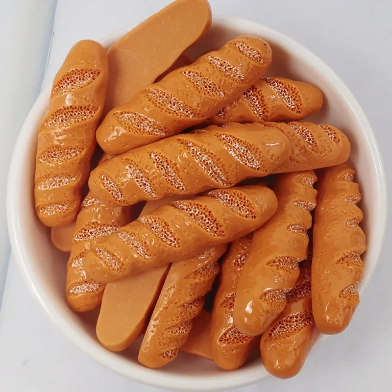 5pcs/50PCS Bionic Food Refrigerator DIY Resin Accessories Handmade Materials 3D Miniature Simulation Photos Home Decor