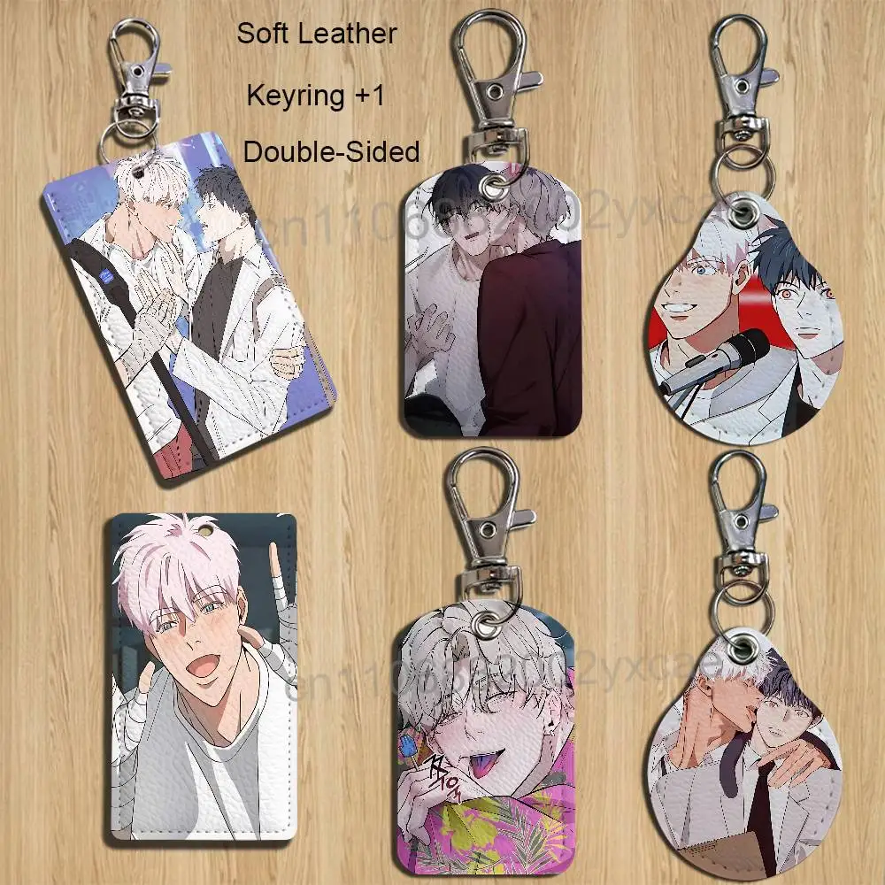 

Underground boxing Mignon Card Holder Keychain Key Ring Door Lock Access Protective Case For Security Gift