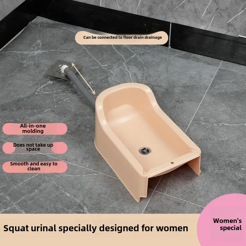 

Women's emergency floor urinal squat boys and girls universal rental room temporary
