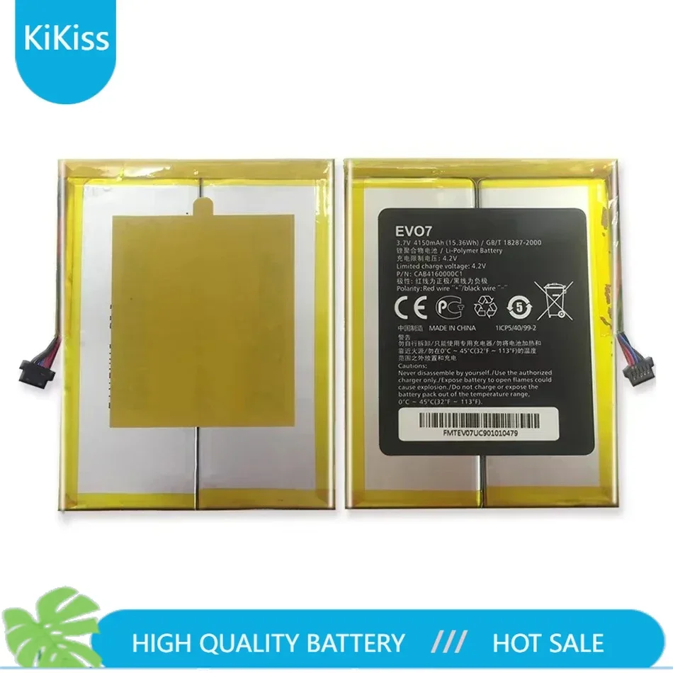 Tablet Battery For Alcatel One Touch EVO 7 HD / Onetouch EVO7  4150mAh EVO7 with Track Code