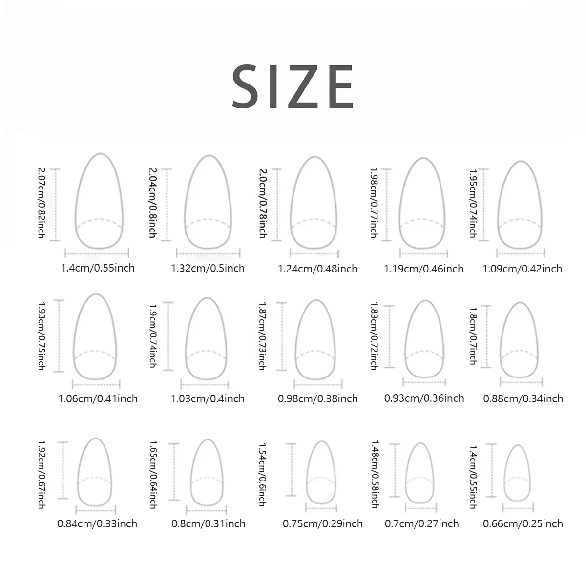 24 個ネイルチップフェイクネイルファッションウェアラブル付け爪シンプルなフルカバープレスオンネイル DIY ウェアネイルツール