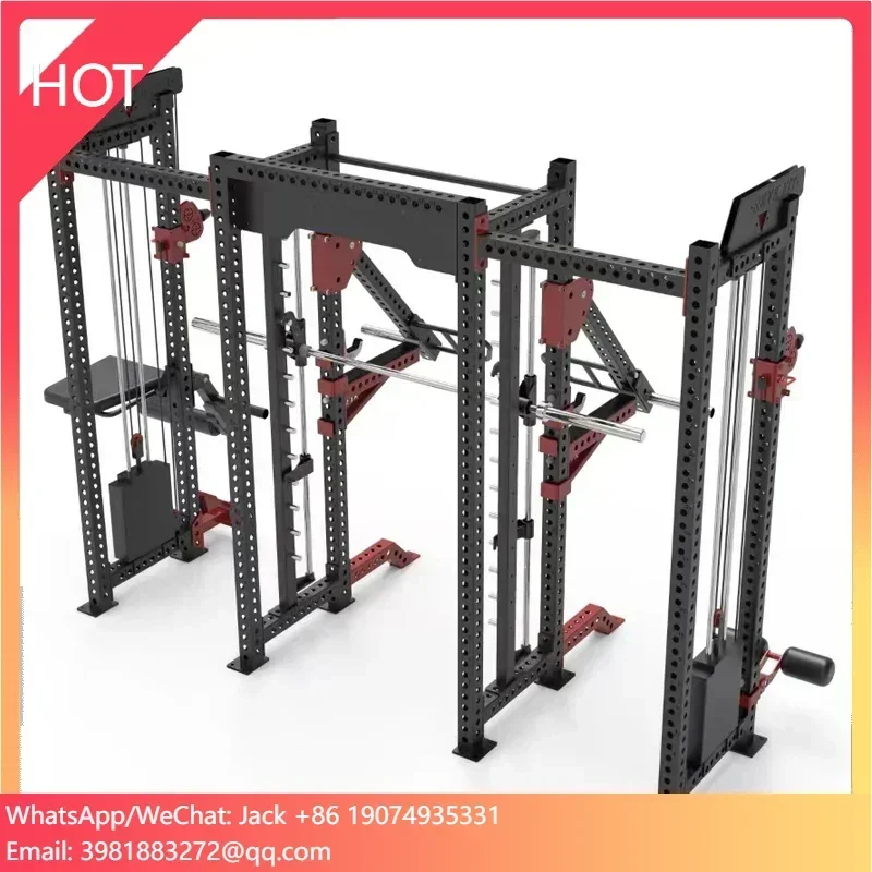 Commercial Smith Integrated Trainer Gym Frame Squat Rack Multi-function Fitness Workout Smith Machine For Fitness