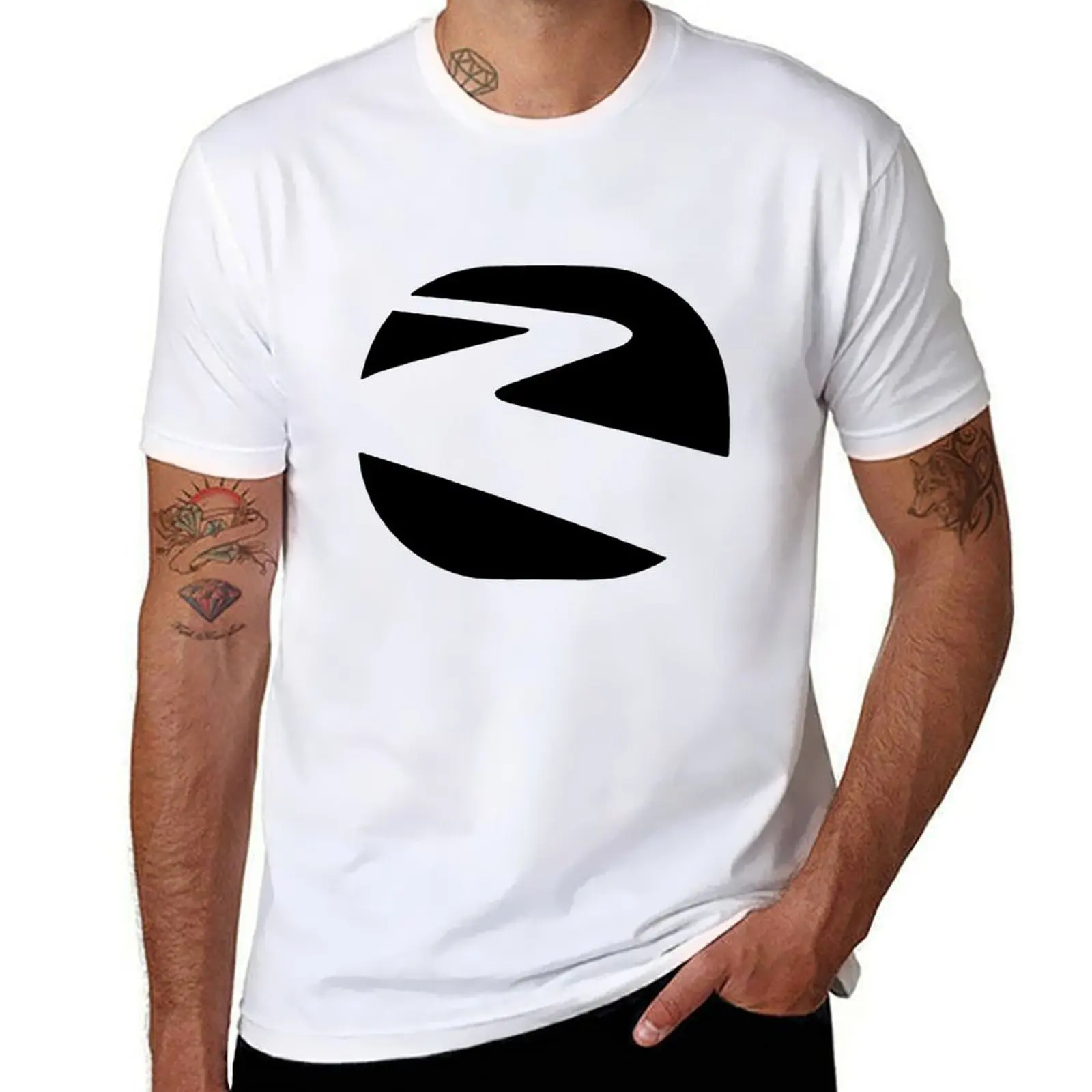 

Zero Motorcycle T-Shirt Trendy Pattern T-Shirt for Men