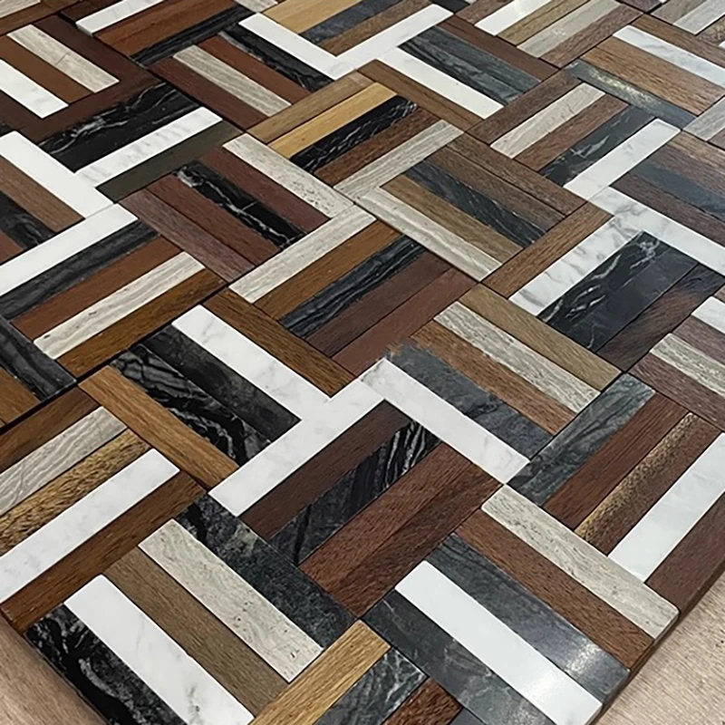 10 ألواح زخرفية فسيفساء، قارب خشبي + فيلا حجرية، عقارات الكنيسة، لوحة زخرفية لخلفية الكنيسة، مطعم المقهى #6