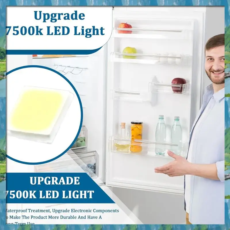 Mar.W11042554 Refrigerators LED Light Module, Board Compatible With Whirl-Pool A-Mana, Refrigerator LED Module