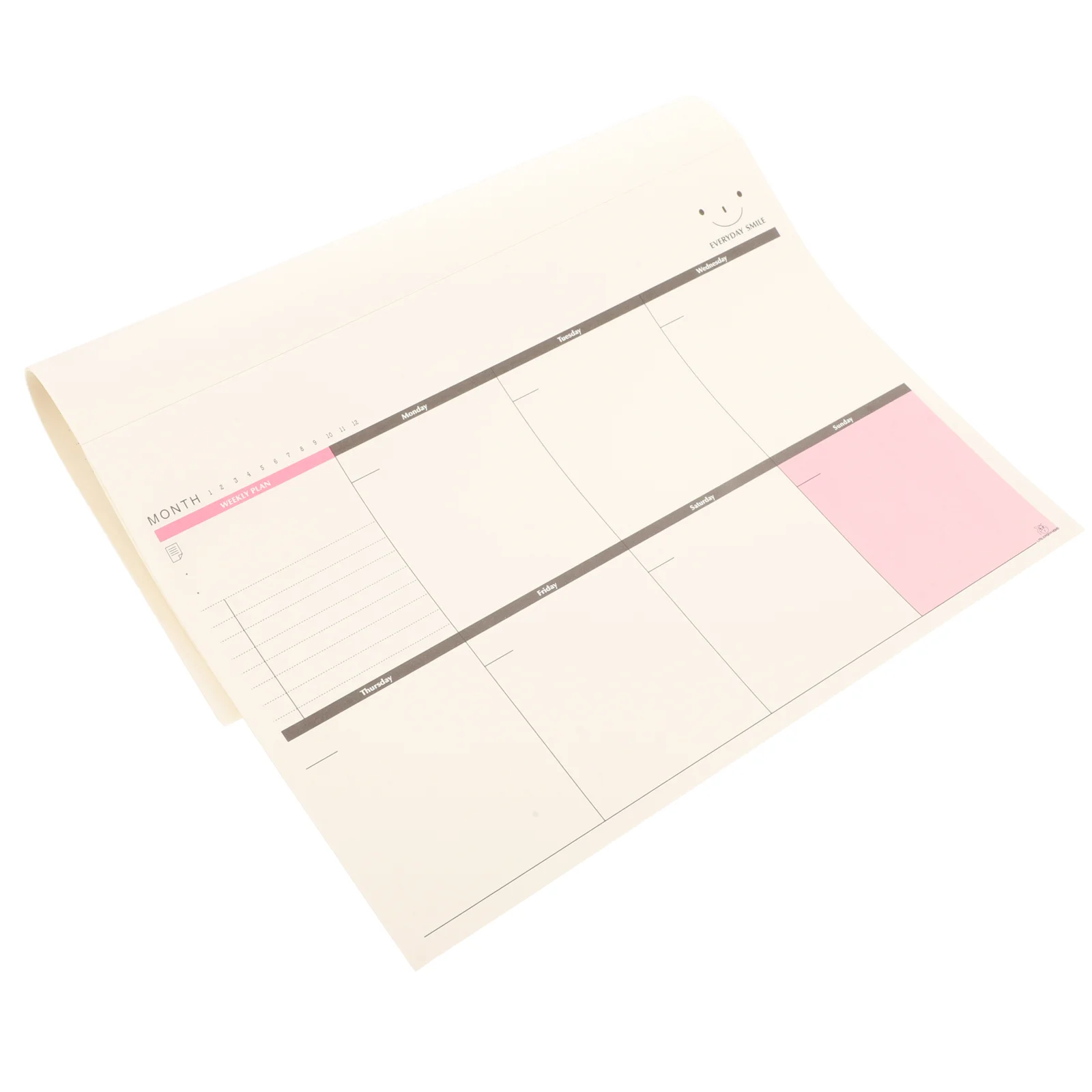 

A4 Size Tearing Weekly Planner Desktop Schedule Agenda Organizer Memo Pad School Office Supplies