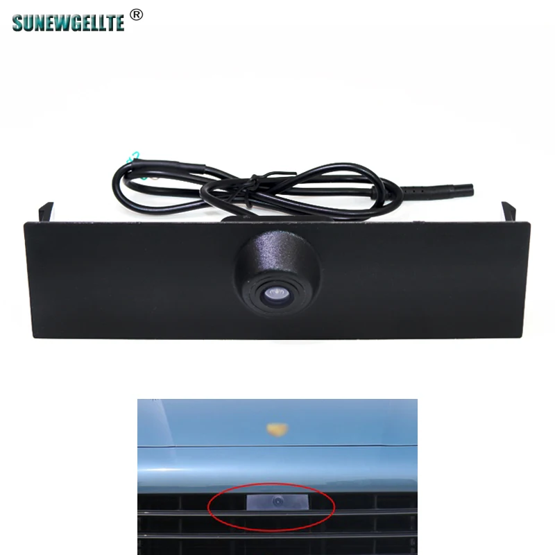 

Car Front View Camera for Porsche Macan 2014 2015 2016 Logo Girlle Positive Parking Camera