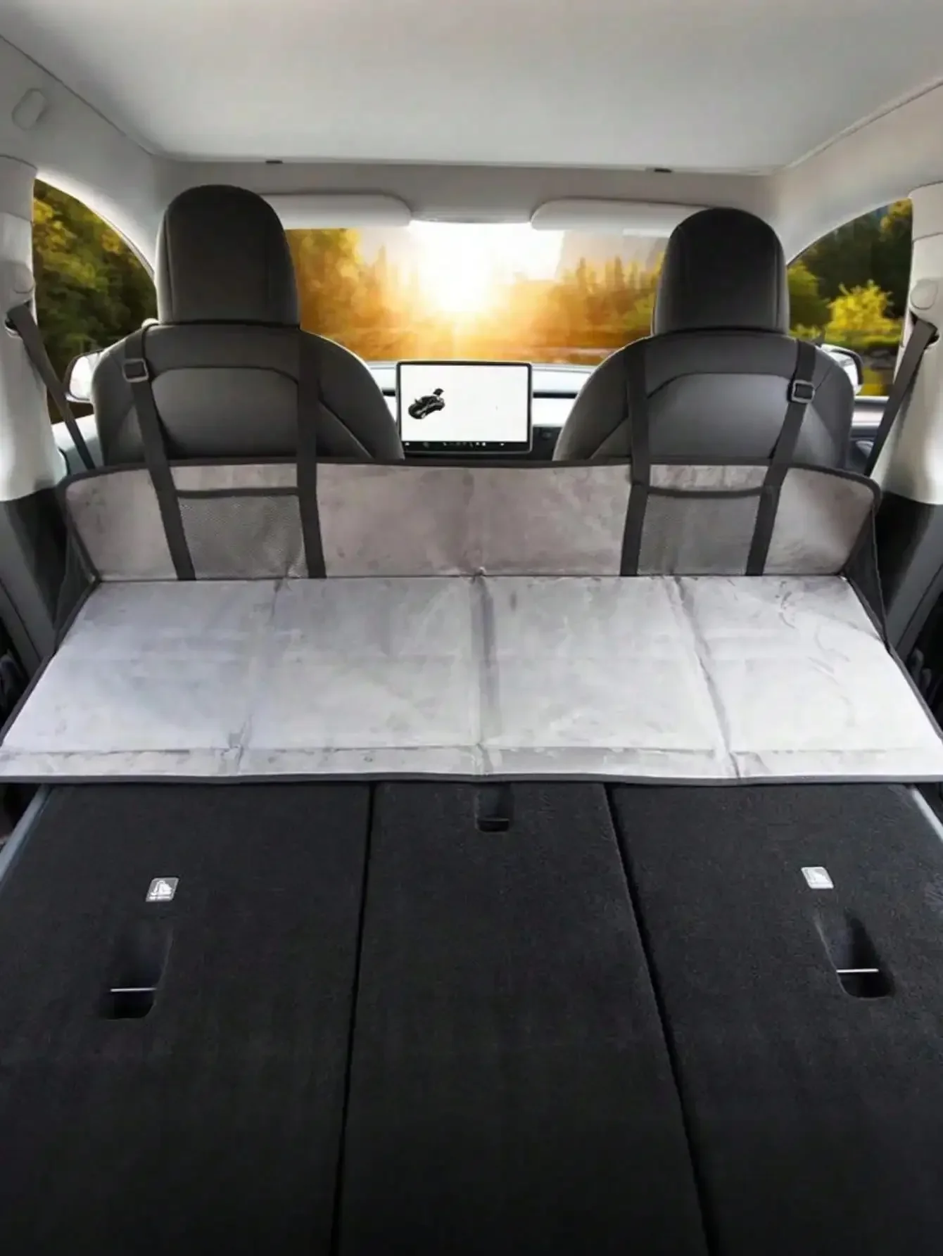Faltbare Erweiterungsmatratze 1 Stück Autobett-Verlängerung Ideal für Camping, Roadtrips & Übernachtungsreisen Faltbare Erweiterungsmatratze. – Detail 3