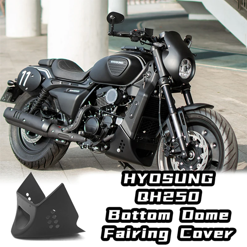 High Quality Motorcycle Engine Guard Plate Aluminum Alloy Skid Plate Chassis Protection Oil Sump Guard Fairing for HYOSUNG QH250