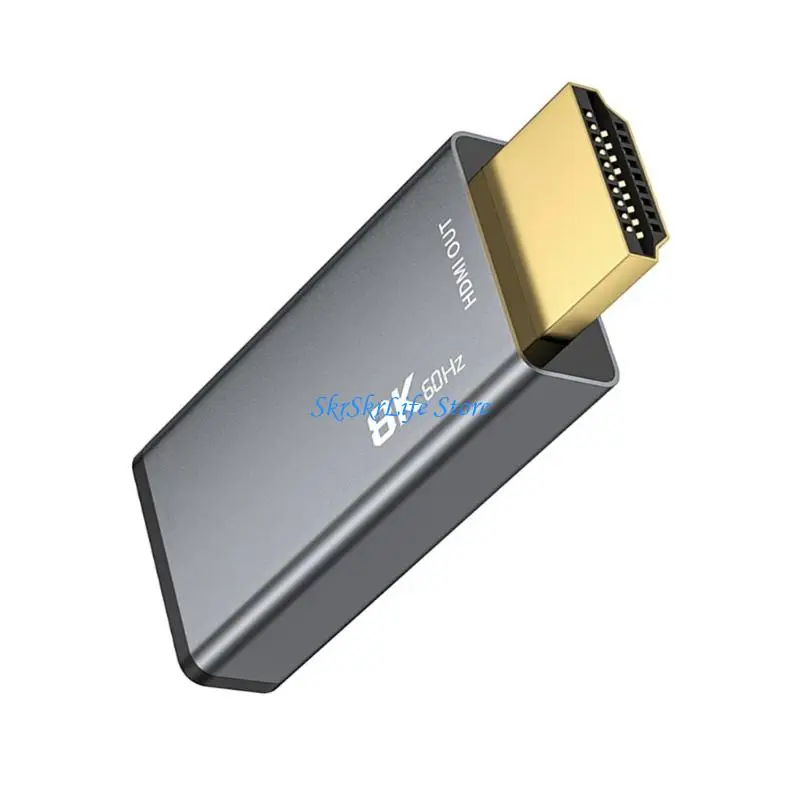 

E65E USB C to HDTV Converter 8K@60Hz Resolution Gold Plate Connectors for Superior Visual Experience 20Gbps Speed for Phone