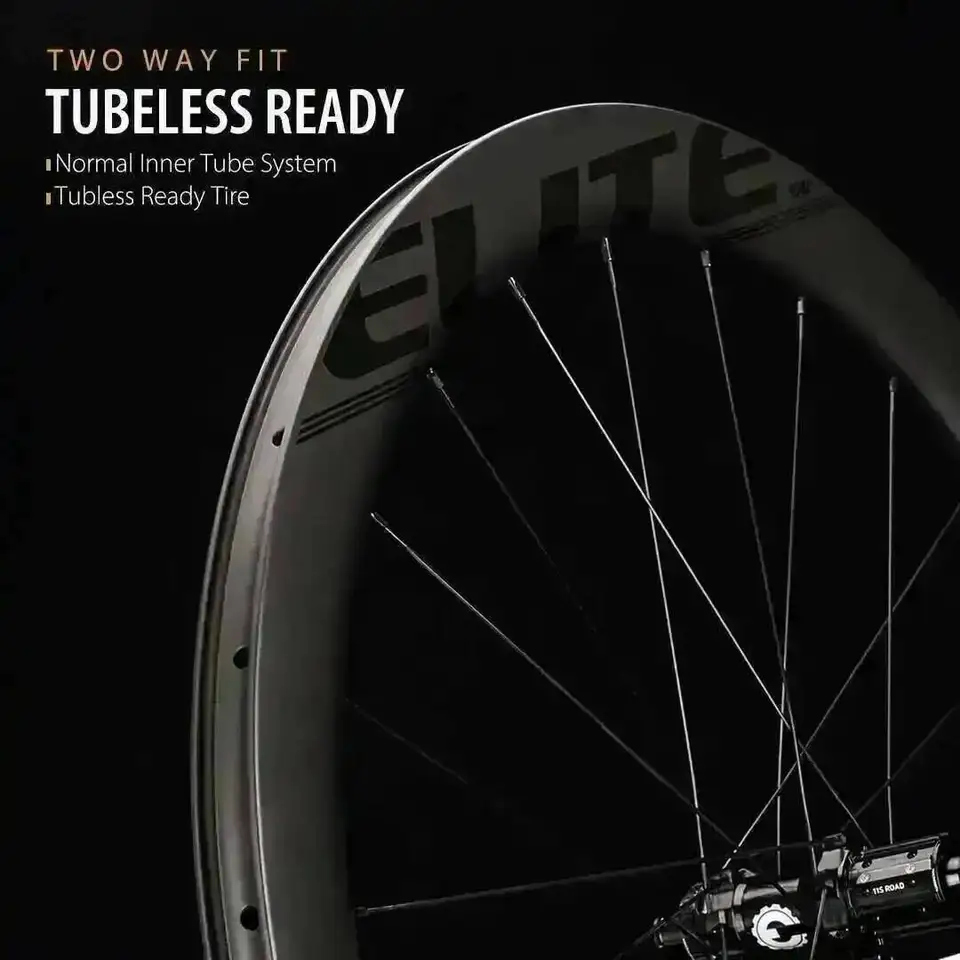 ELITEWHEELS SLR ディスクブレーキ カーボンロードバイクホイール RD13