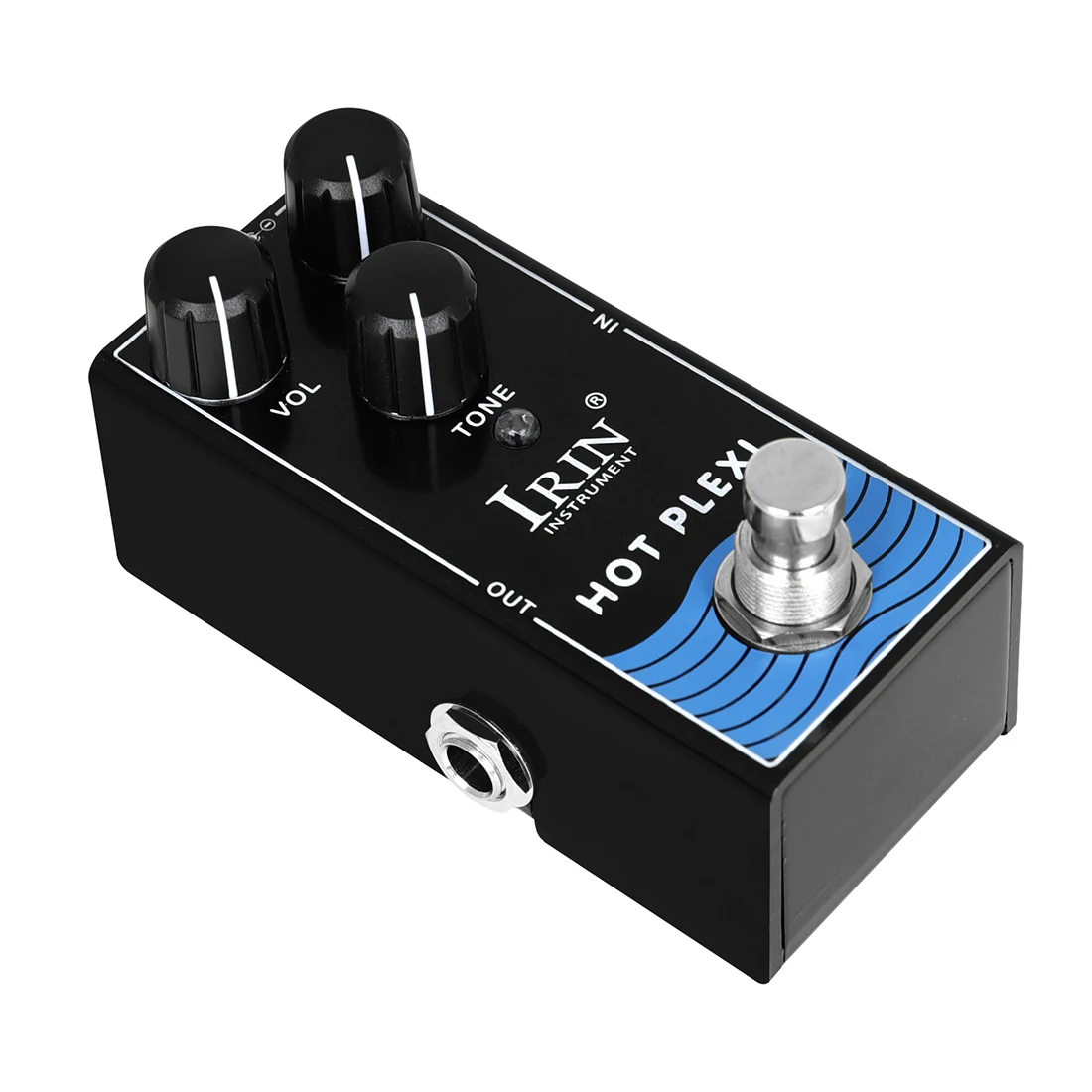 IRIN RF-13 Hot Plexl เอฟเฟคกีตาร์แบบจำลองเสียงคลาสสิก Sexy Spoon พร้อม True Bypass อะไหล่และอุปกรณ์เสริมสำหรับกีตาร์ไฟฟ้า