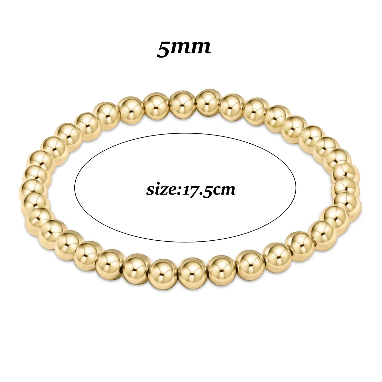 Vlen Shell Pearl Bracelet 18K Gold Plated Beads Stackable Cross Charm Jewelry Gift for Women Girls
