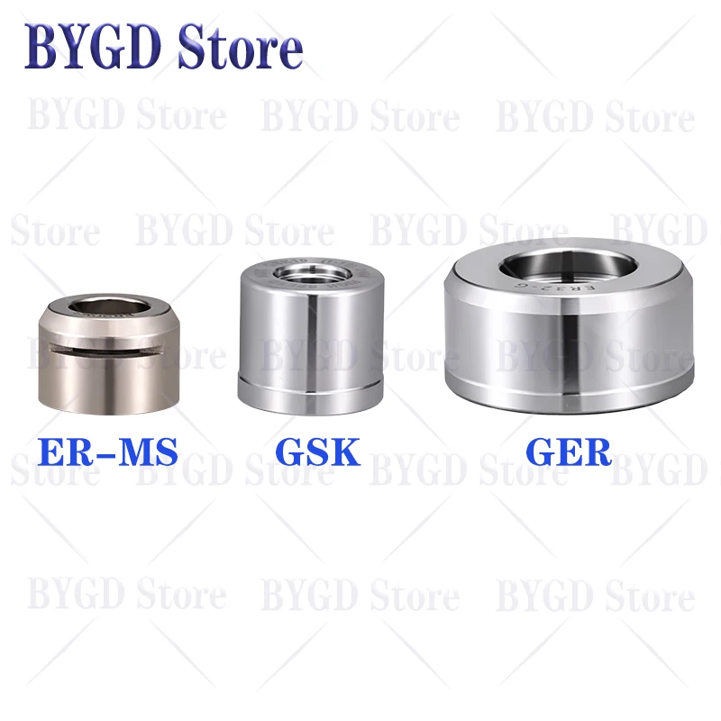 ER11MS ER16MS ER20MS ER11 ER16 ER20 MS nut ER collet chuck nut for ISO ISO20 ISO25 tool holder bracket tool Extension Rod NUT