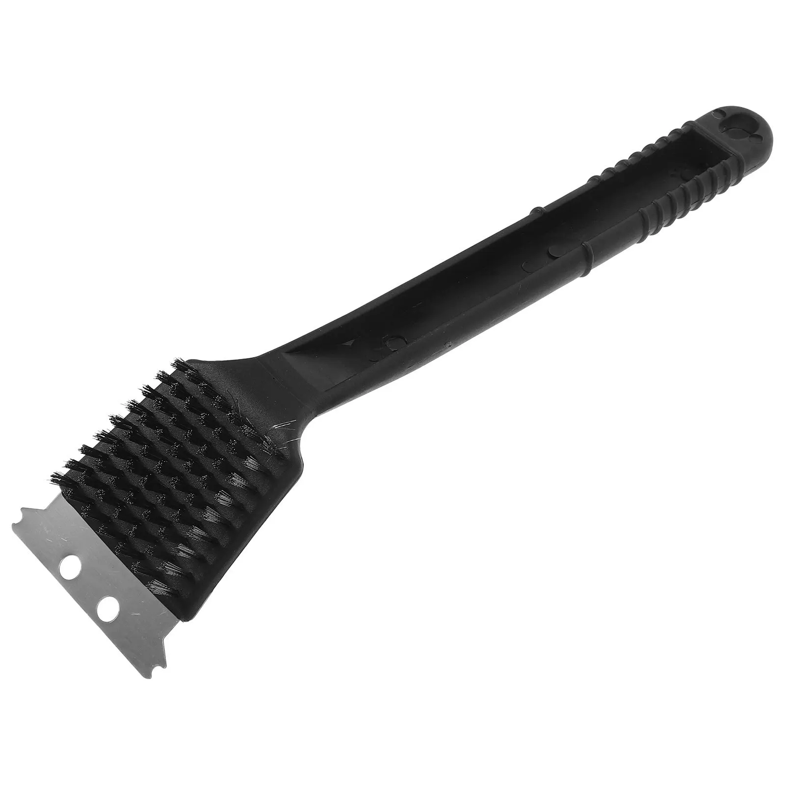 فرشاة تنظيف قفص الطيور بمقبض طويل، مجرفة كبيرة من الفولاذ المقاوم للصدأ، أداة تنظيف قفص الطيور العملي