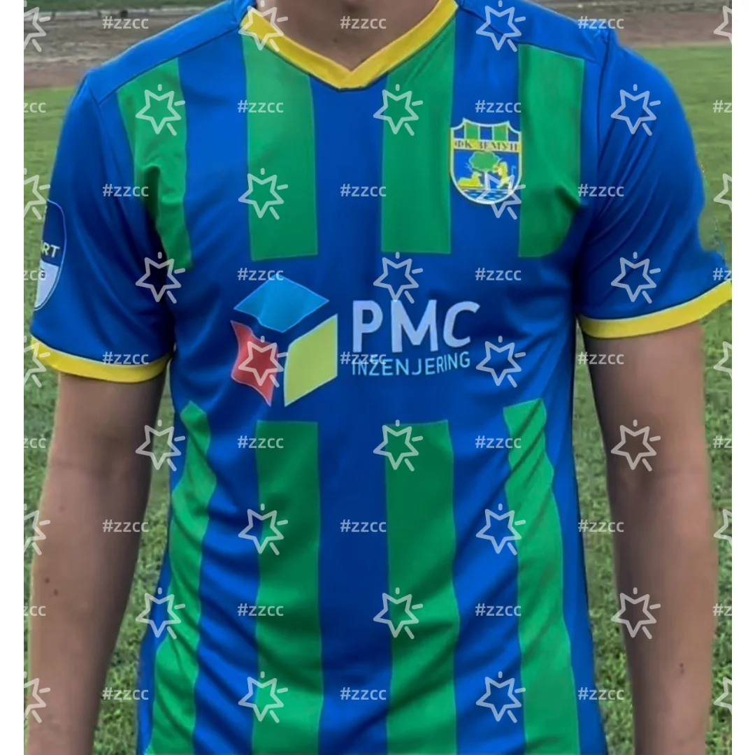 

25-26 сербская первая лига FK Zemun домашняя футбольная майка осенняя спортивная быстросохнущая мужская футболка детская одежда футболка Y2k женская