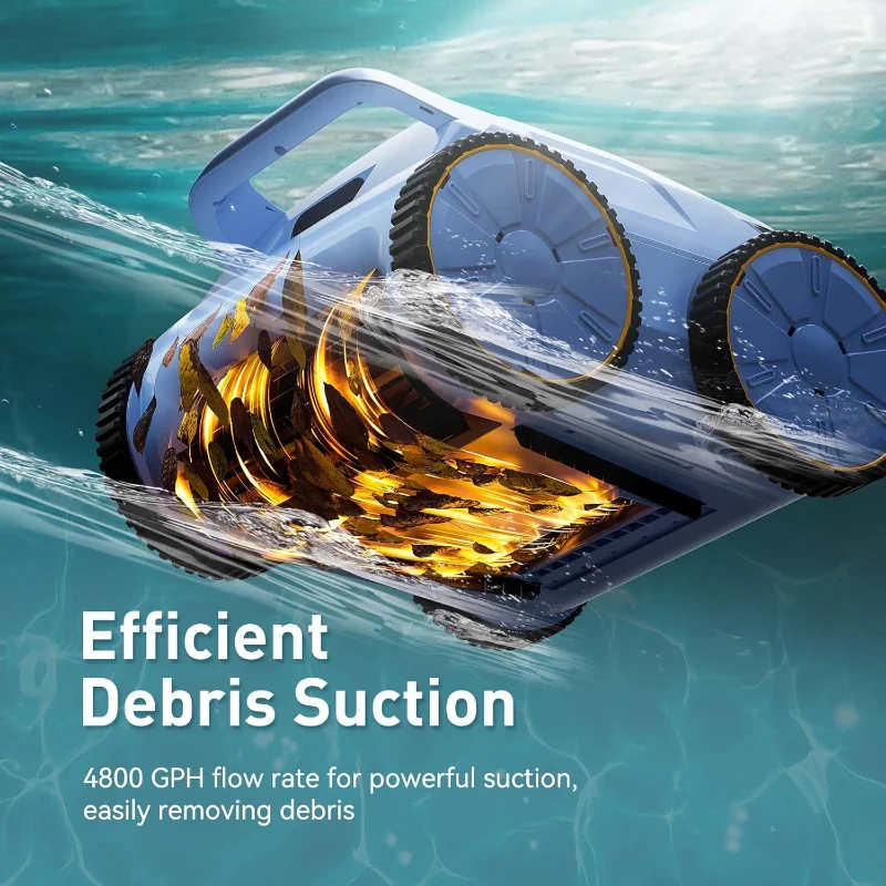 Seauto가 제작한 지상 수영장용 풀 진공, 지하 수영장용 풀 진공은 최대 2100평방피트까지 청소합니다.