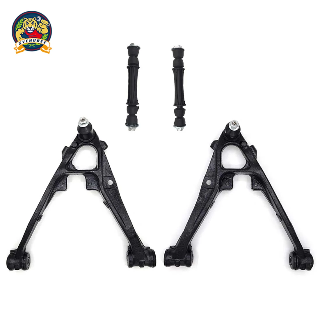 Svenubee Front Lower Control Arm Stabilizer Sway Bar Links Kit for Cadillac Escalade Chevrolet Silverado 1500 GMC 2007 - 2016