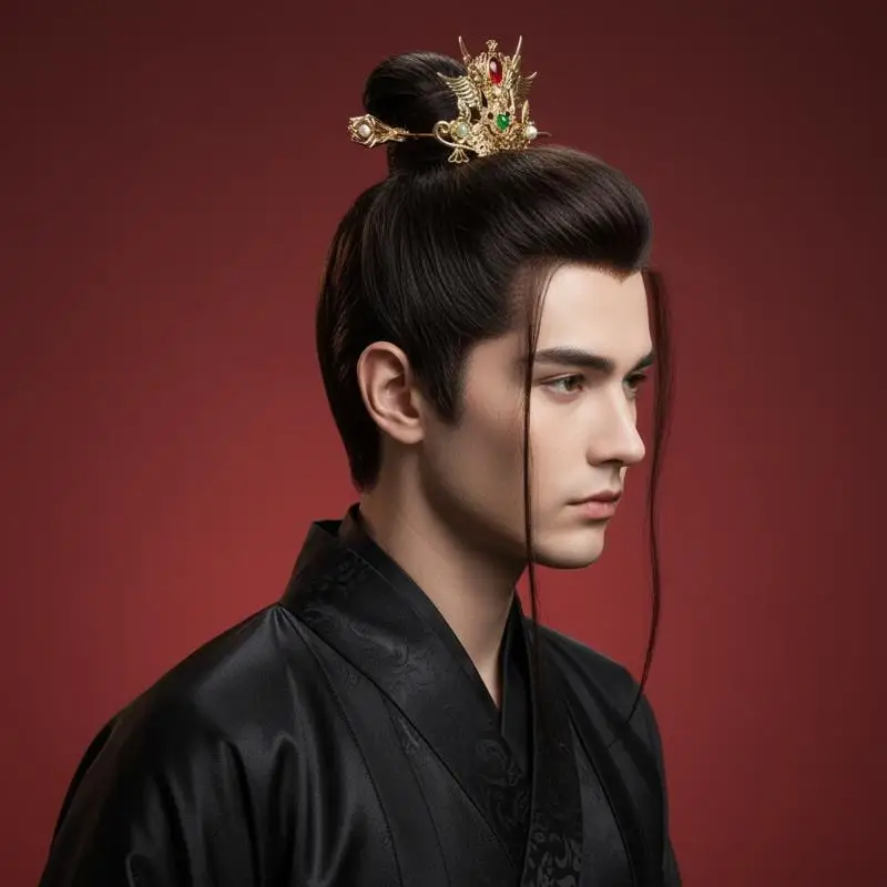 Unisex Alloy Hair Crown Historical Style for Cosplay Events and Parties