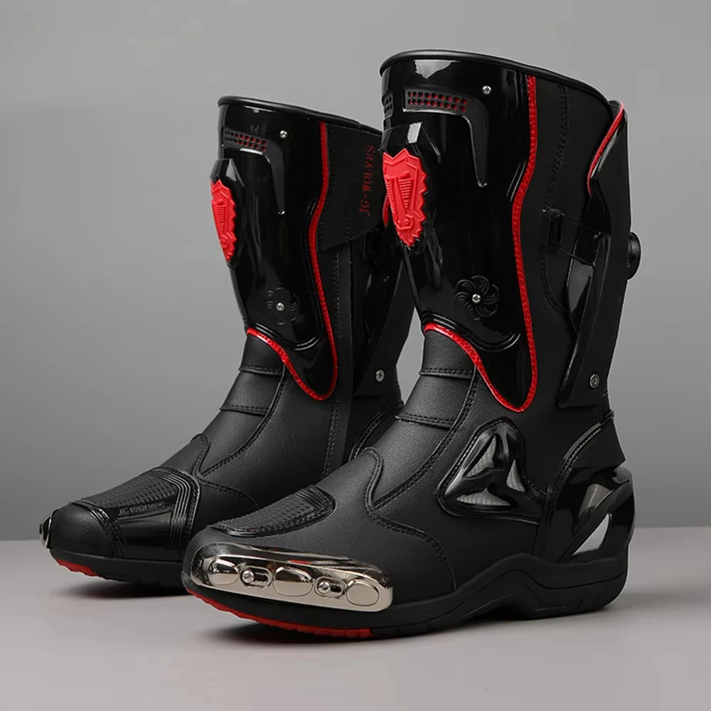 

Breathable Motorcycle Riding Boots Boots Man For 4 Season Riding Boots Wear Resistant Motocross Shoes