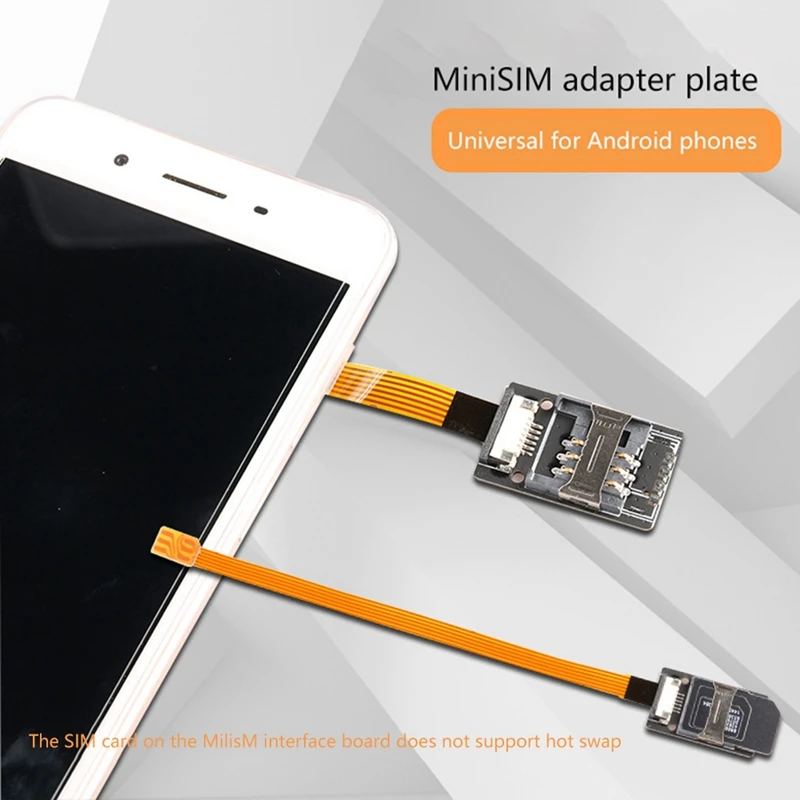 ตัวขยายซิมการ์ดสำหรับโทรศัพท์มือถือแอนดรอยด์, อะแดปเตอร์สำรองการ์ดด่วนภายนอกขนาดเล็กกระเป๋าเก็บบัตร