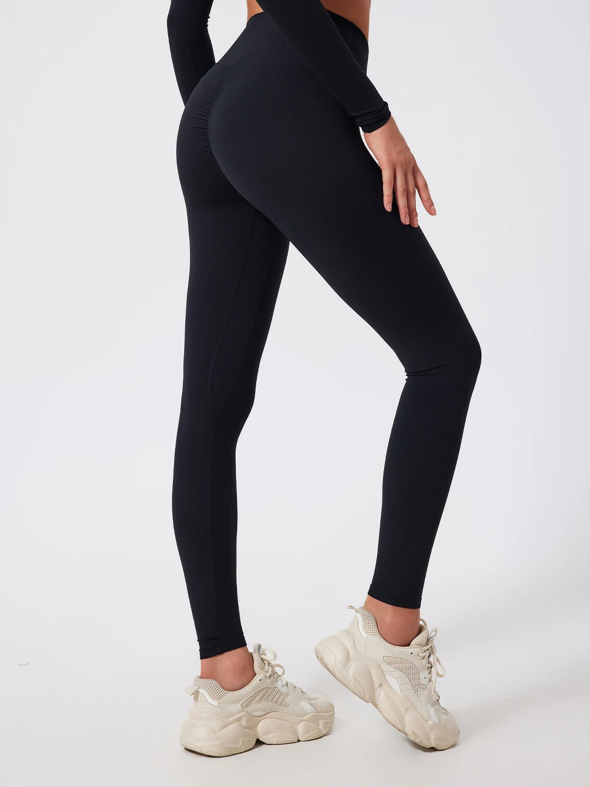 Neue Sommer High-Waist Sport-Leggings für Damen, Atmungsaktive Enge Hosen, Outdoor-Sportbekleidung, Damen-Gym-Sporthosen, Yoga-Damenhosen – Detail 27