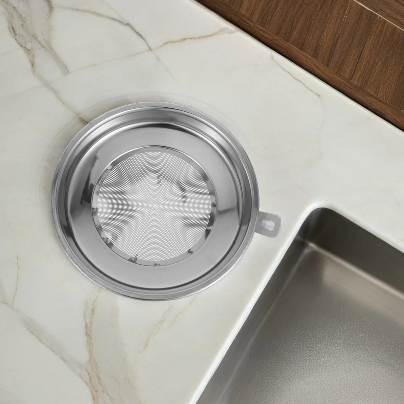 

1pc Pig Oil Container Accessories Stainless Steel Mesh Filter High Efficiency Grease Tea Residue Remover Easy Clean Cooking