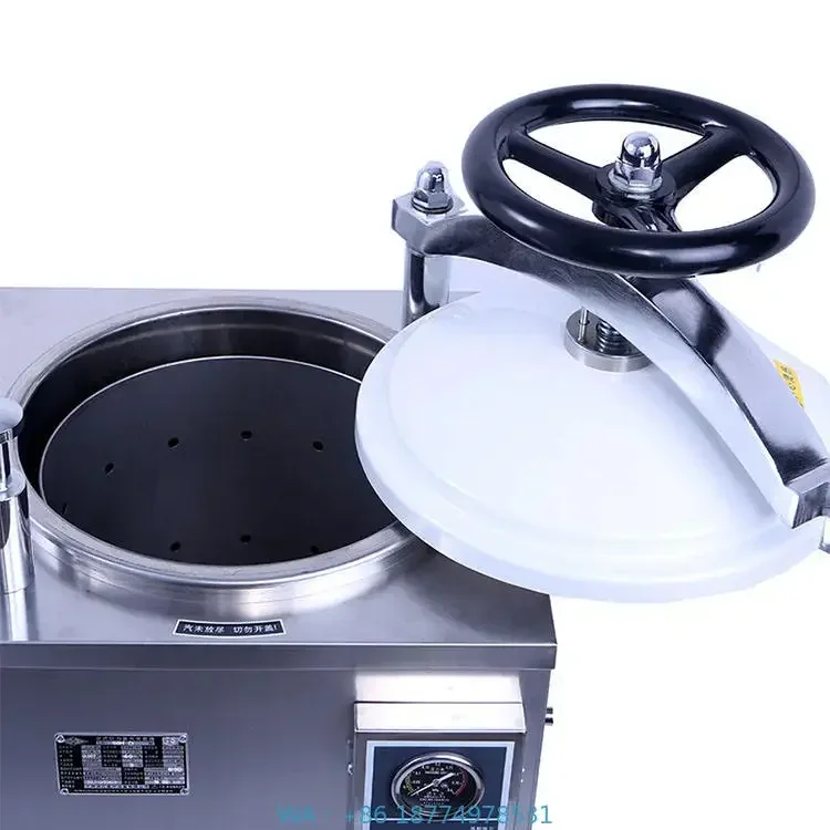 Disinfector for Laboratories Digital AutoclaveDigital Sterilizer with LCD Interface and Precision Temperature Control Food