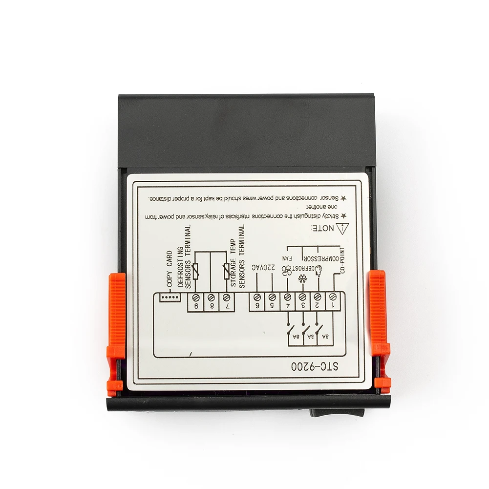 Precise AC 220V STC 9200 Digital Temperature Controller for Refrigeration with Defrosting and Fan Control Modes
