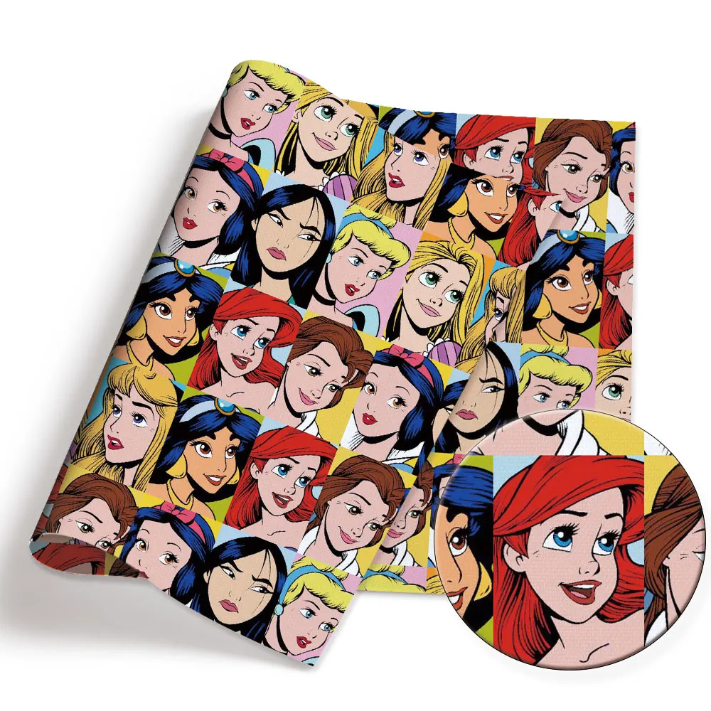 BEAST KINGOM co-branded cartoon 140x50CM fabric cartoon patchwork children's home textile sewing doll skirt curtain girl skirt 1