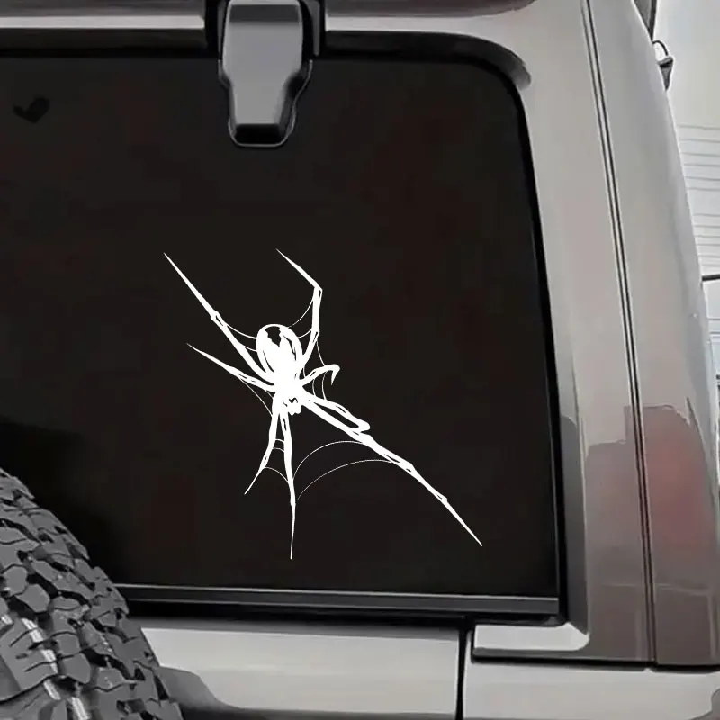 1PC Spider Motorcycle Sticker Waterproof Vinyl Decal for Motorbike Side Panel Fuel Tank Car Window Rear Bumper Electric Scooter view 5