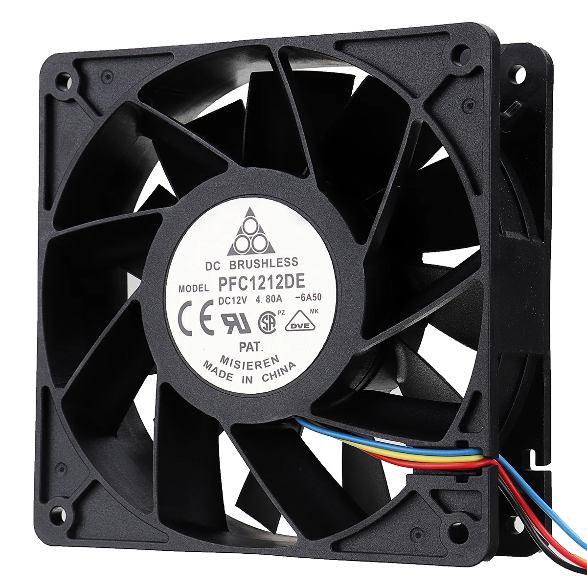 

5000RPM 120x120 S7 S9 CPU Cooling Fan 4-pin Connector For Antminer Bitmain 12V/4.8A Portable Computer Cooler Fans