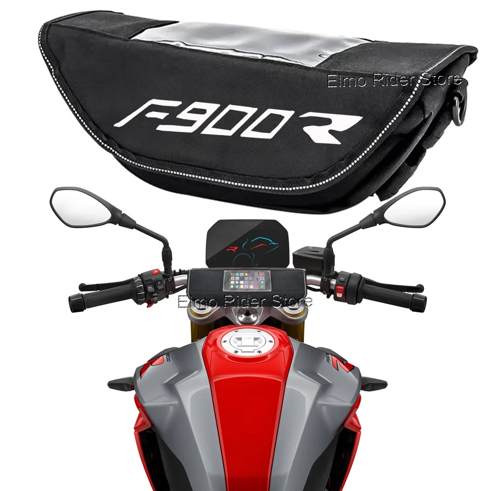 For B.M.W.F900R F900R 2009-2022 Motorcycle Handlebar Waterproof Bag Travel Bag Storage Bag Screen GPS