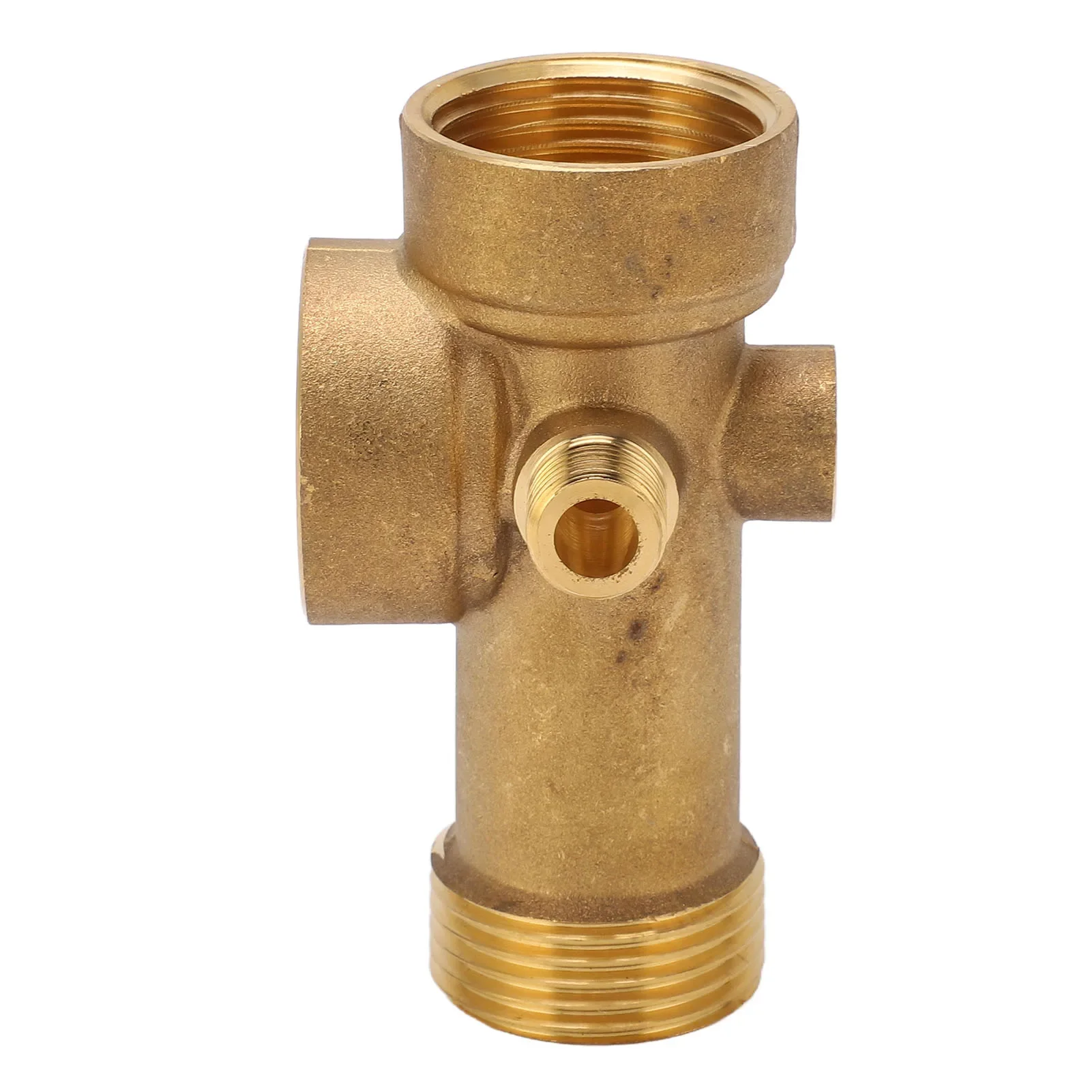 Pipe Fitting 5 Way Brass G1 G1/4 Water Oil Gas Pipeline Connector for Kitchen Bathroom