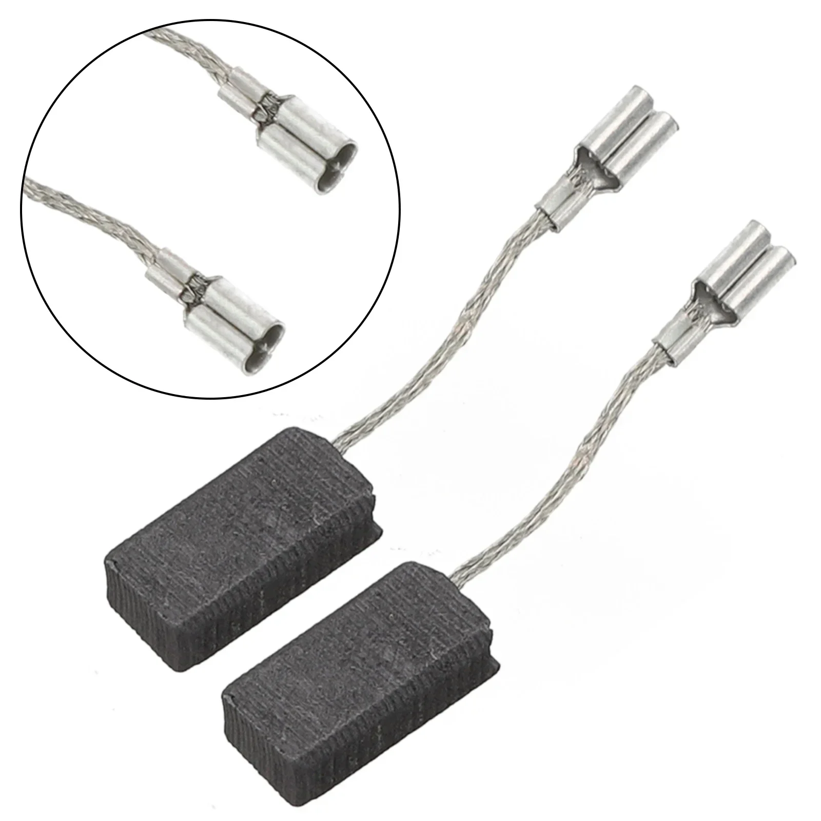 

2pcs Carbon Brushes For Angle Grinder GWS5-100 6-100 6-125 660 6700 Replacement Motor Carbon Brushes Power Tool Accessories