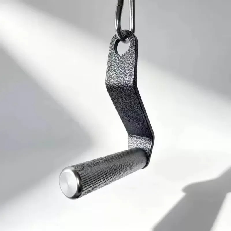 L‑Shaped Lat Pull Handle Double & Single Hand Fitness Training Accessory For Gym Cable Machine
