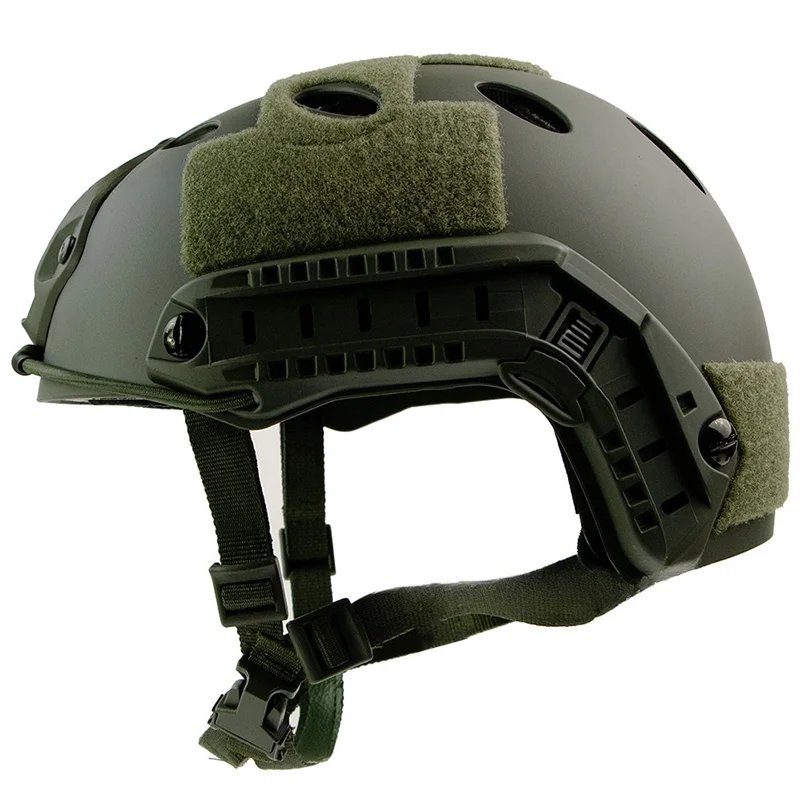 Casco tattico veloce leggero certificato CE ABS antideflagrante manopola regolabile sospensione Airsoft MH casco