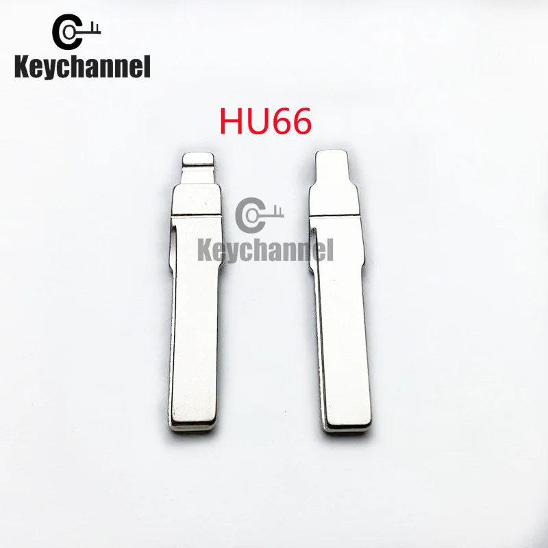 10PCS Universal Car Key Blade HU66 31 86 KD Key Blank for VW Golf MK7 Tiguan Jetta Polo Skoda Seat for KEYDIY KD VVDI Xhorse