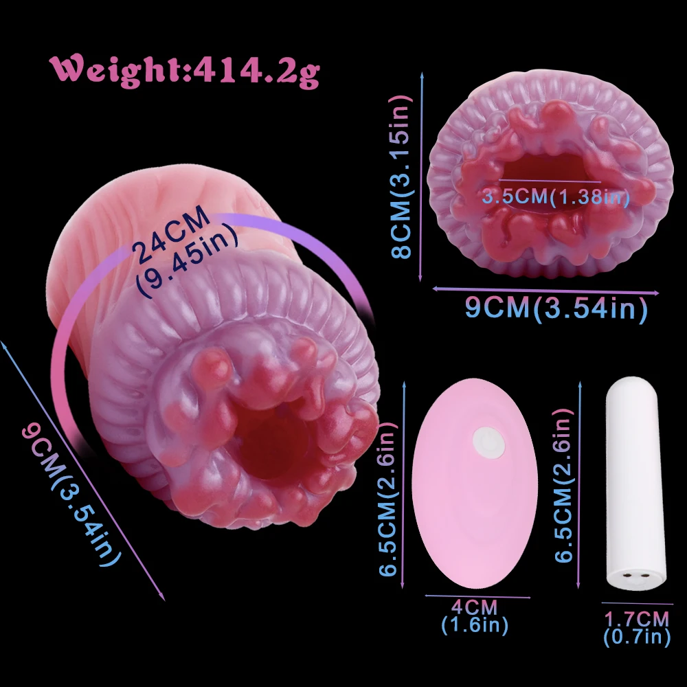 YESBUY 액체 실리콘 동물 스트로커, 1 홀 남성 자위기, 현실적인 포켓 음모, 남성 페니스 마사지기, 성인 18 세 이상 제품