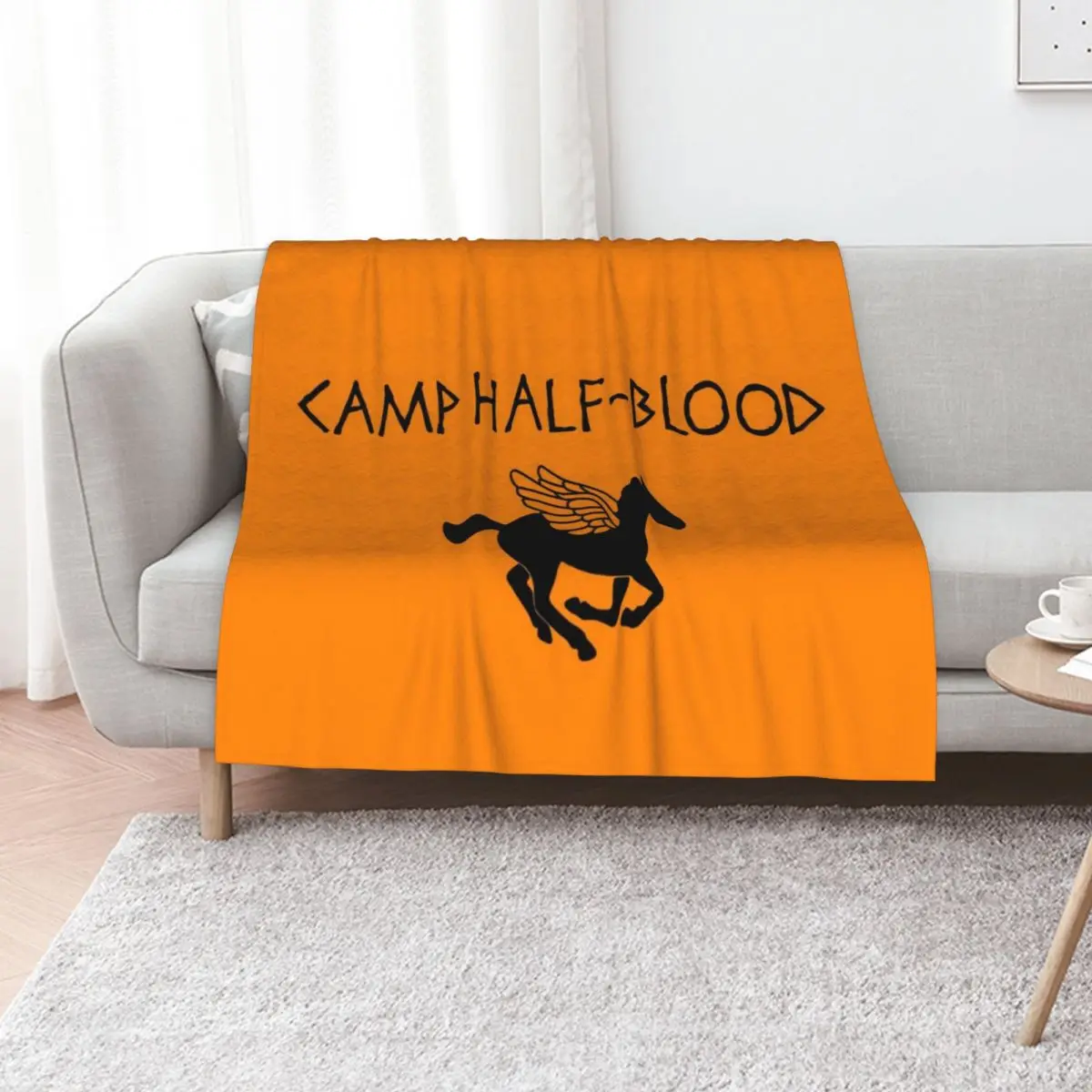 Camp Half-Blood - Percy Jackson Throw Blanket Modern Design Soft Blanket for Home Decor
