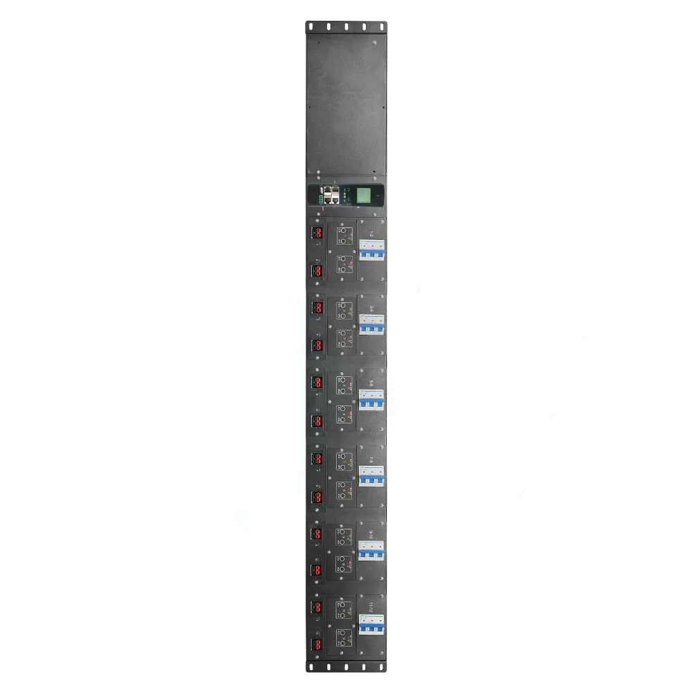 Rack Cabinet PDU 12way SA2-30 480V 3 phase Remote IP Smart Metered Power Distribution Unit PDU For Hydro Machine