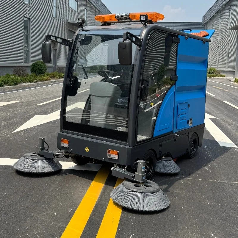 Customized Electric Heavy Duty Floor Sweeper High Efficiency Floor Cleaning Equipmentfor Warehouse Parking Lot Commercial Clean
